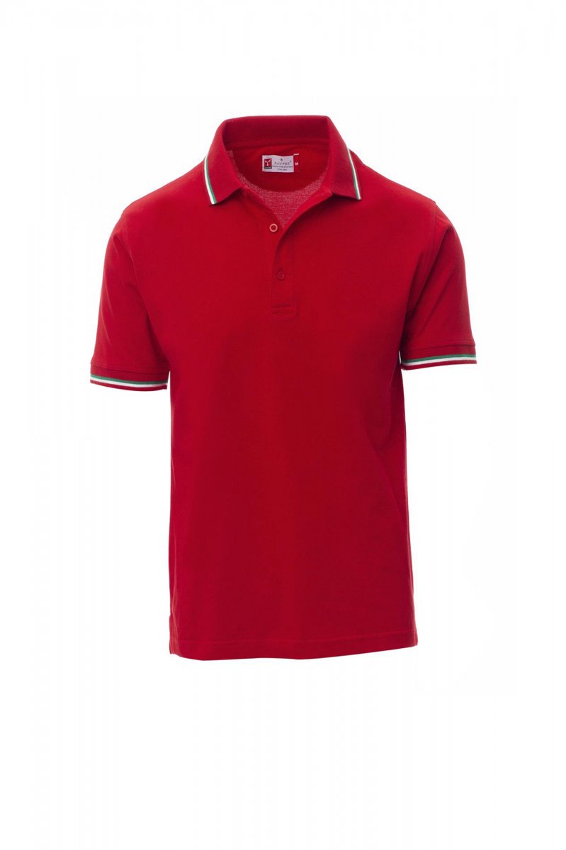 PAYPER | Polo ITALIA - mars červená,