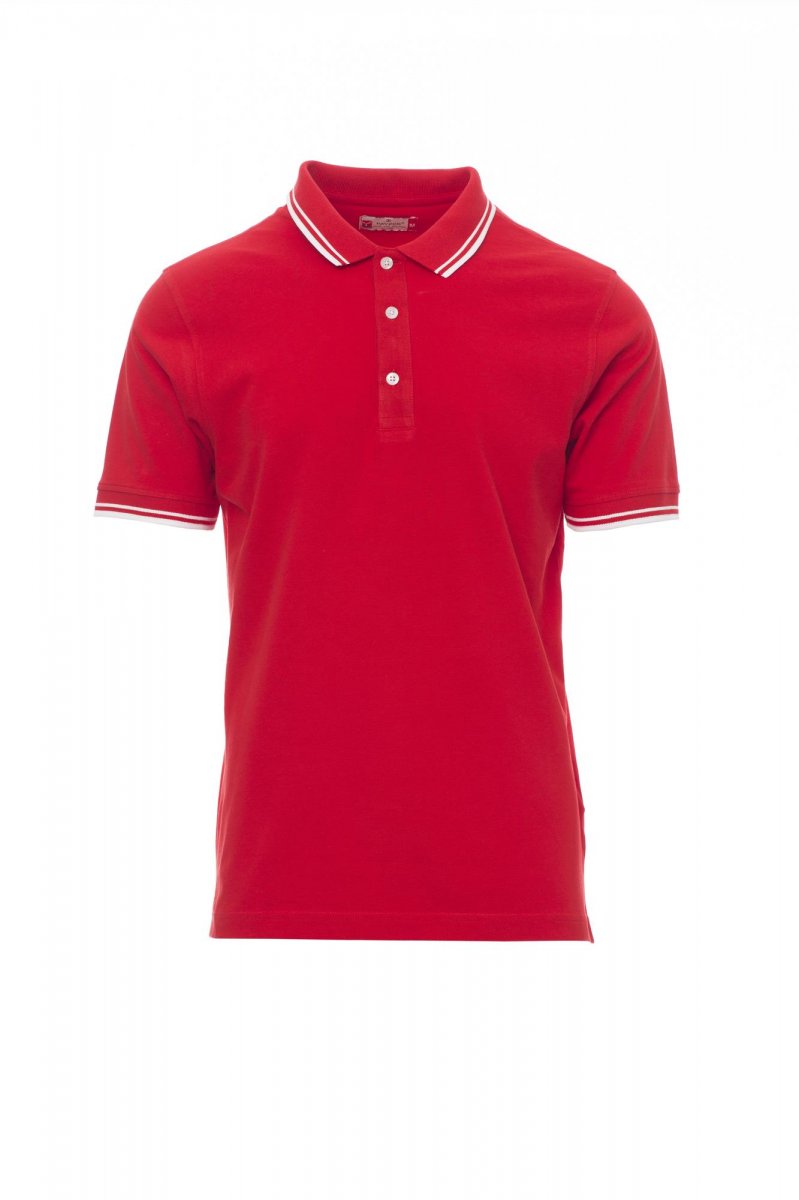 PAYPER | Polo SKIPPER - červená / bílá,