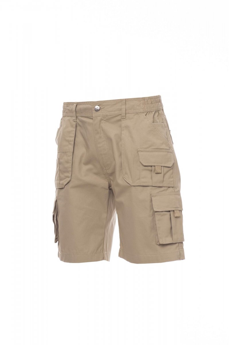 PAYPER | Bermudy RICCIONE - světlá khaki,