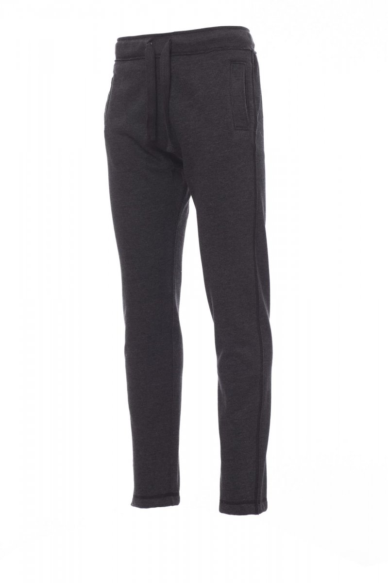 PAYPER | Kalhoty COLLEGE - černá melanžová,