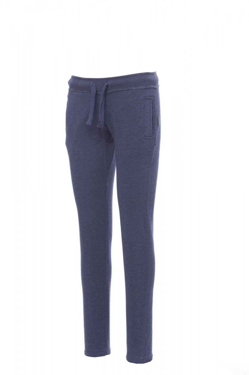 PAYPER | Kalhoty COLLEGE LADY - světlá denim melanžová,