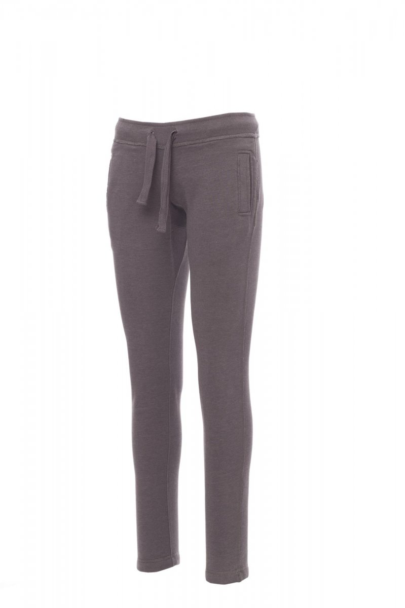 PAYPER | Kalhoty COLLEGE LADY - ocelově šedá melanžová,