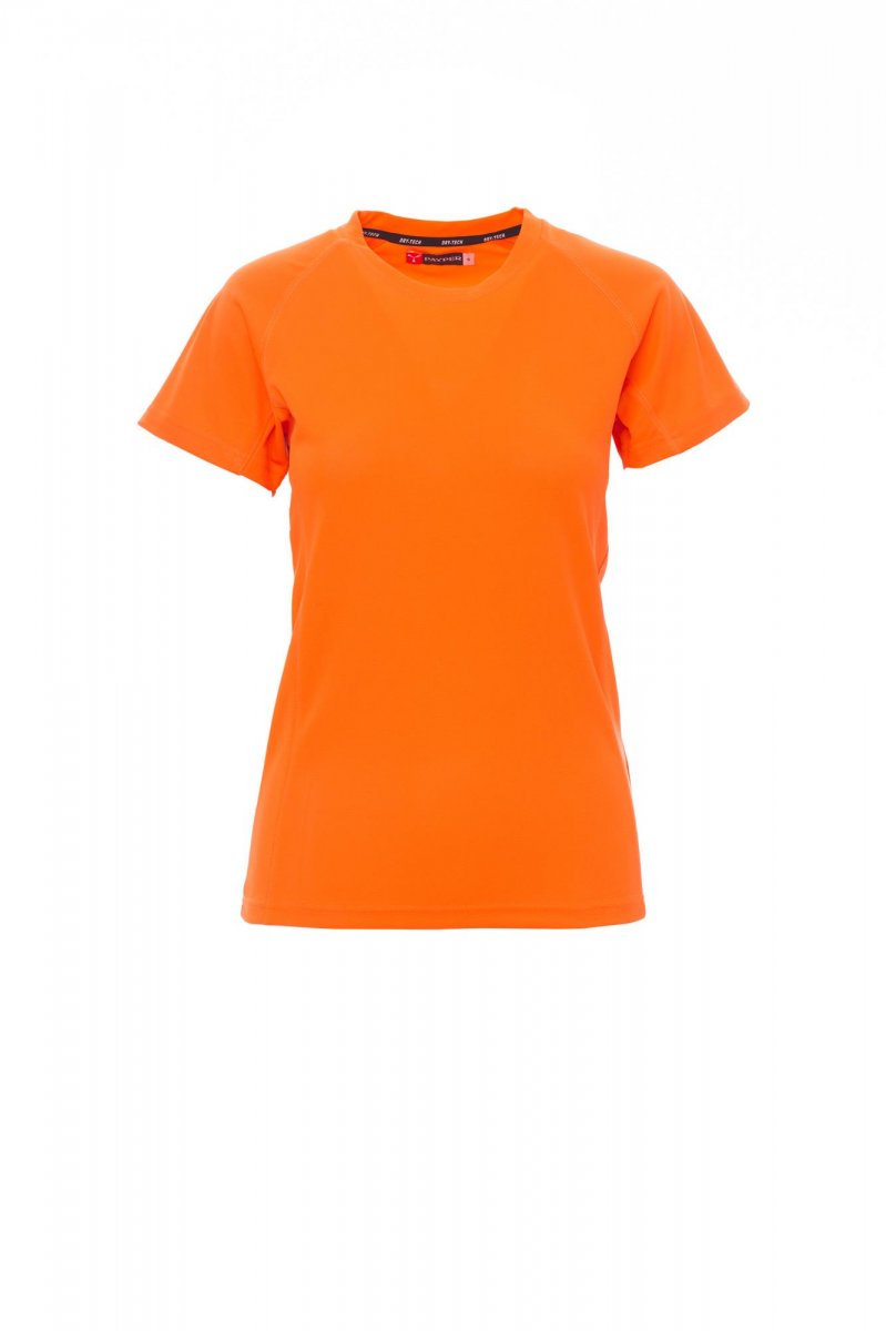 PAYPER | Tričko kr. rukáv RUNNER LADY - oranžová fluo,