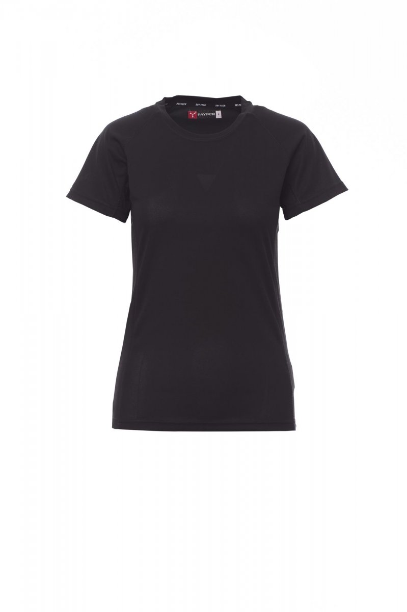 PAYPER | Tričko kr. rukáv RUNNER LADY - černá,