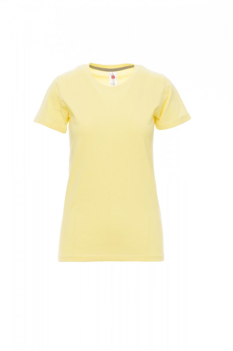 PAYPER | Tričko kr. rukáv SUNSET LADY - světlá limetka,