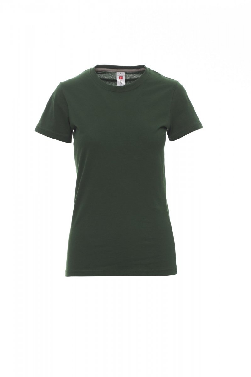 PAYPER | Tričko kr. rukáv SUNSET LADY - zelená,