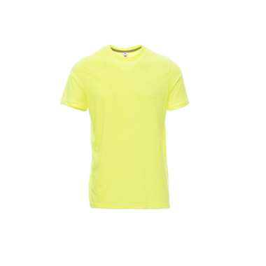 PAYPER | Tričko kr. rukáv SUNSET FLUO - žlutá fluo,