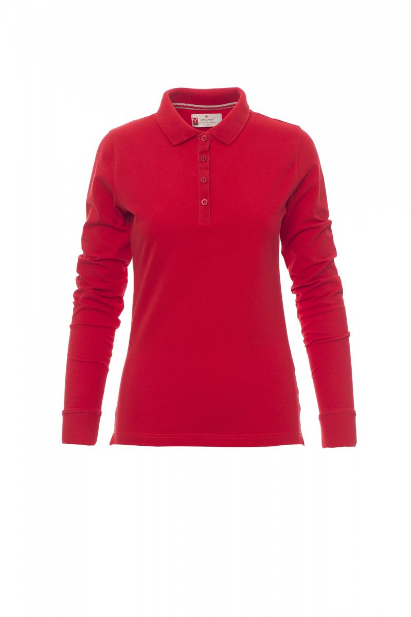 PAYPER | Polo LS FLORENCE LADY - červená,