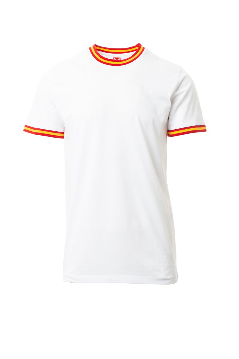 PAYPER | Tričko kr. rukáv FLAG - bílá / španělsko,