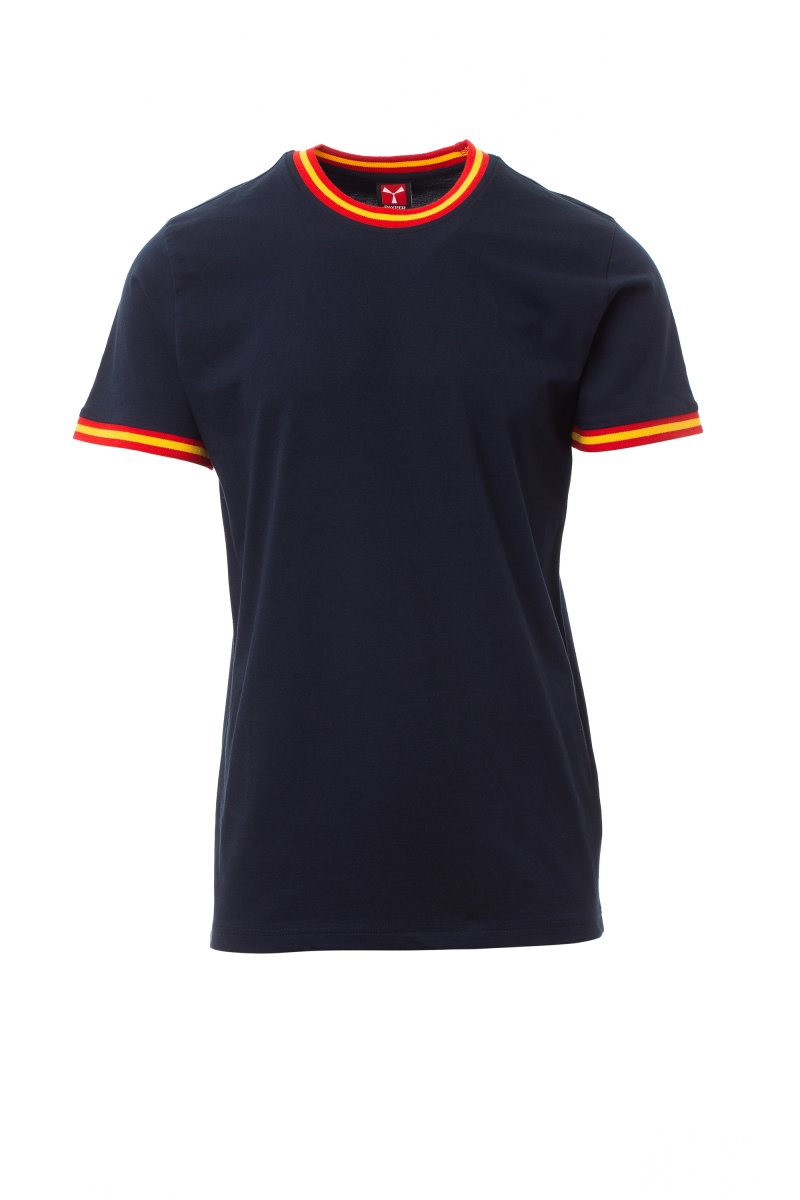 PAYPER | Tričko kr. rukáv FLAG - námořnická modrá / španělsko,