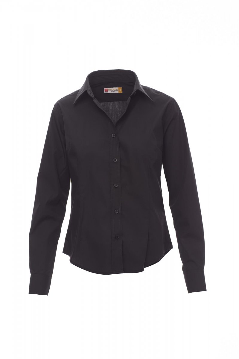 PAYPER | Košile kr. rukáv BRIGHTON LADY - černá,