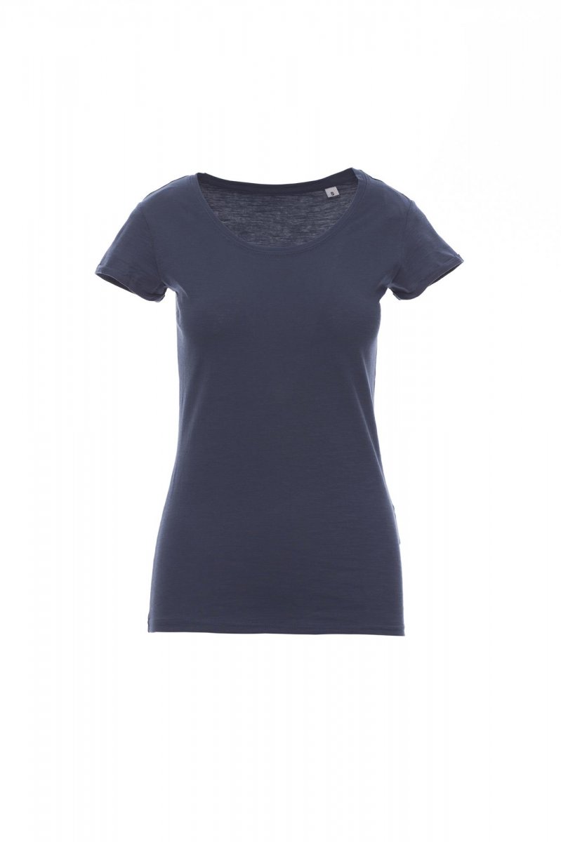 PAYPER | Tričko kr. rukáv PARTY LADY - modrá denim,