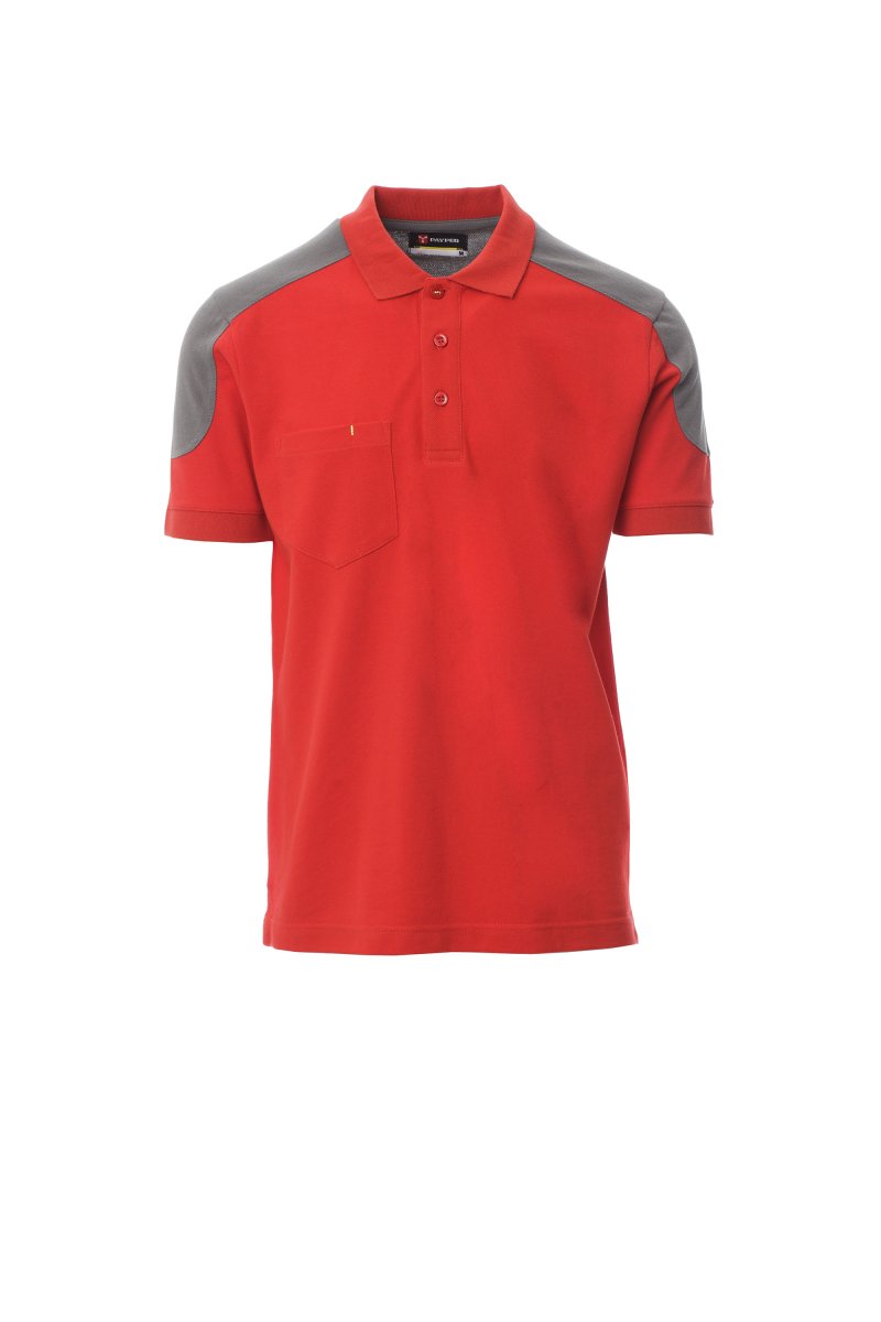 PAYPER | Polo COMPANY - rosso / smoke,