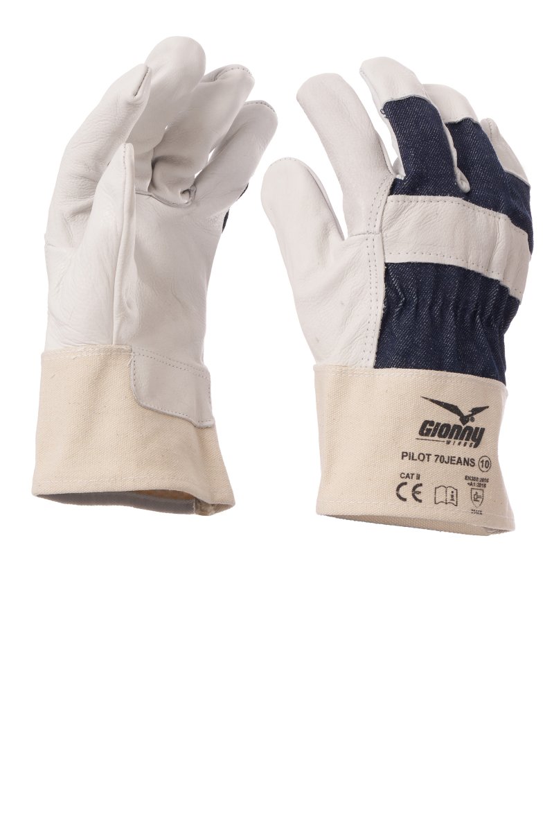 PAYPER | rukavice PILOT 70JEANS - ledová, 10
