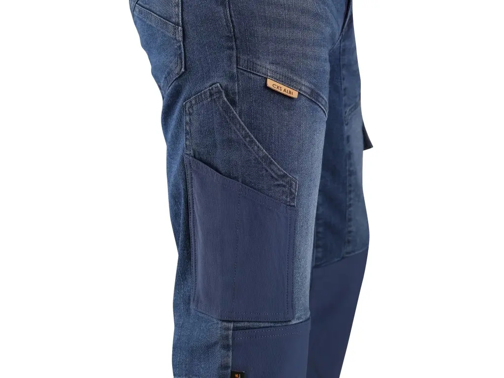 Pánské jeans kalhoty Canis CXS ALBI