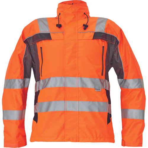 Pracovní reflexní bunda TICINO - oranžová / hv oranžová,