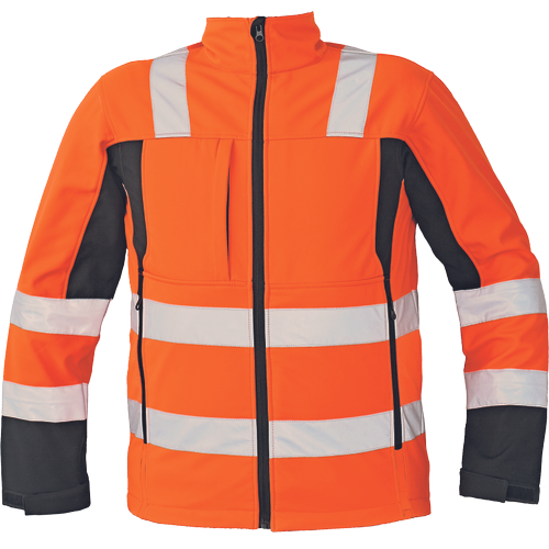 Pracovní reflexní bunda MALTON - hv oranžová,