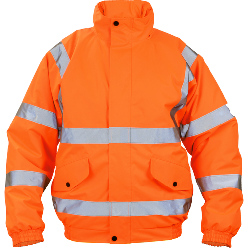 Pracovní reflexní bunda CLOTON HV - oranžová / hv oranžová,