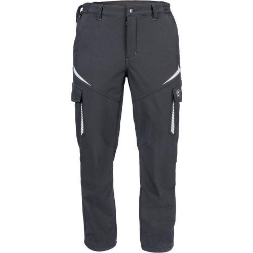 Zateplené pracovní kalhoty EMERTON STR - černá,