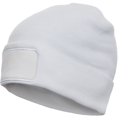 Zimní čepice MEEST - bílá, 