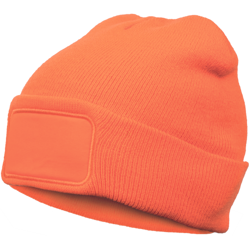 Zimní čepice MEEST - oranžová / hv oranžová, 