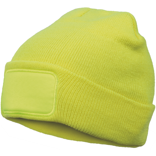 Zimní čepice MEEST - žlutá / hv žlutá, 