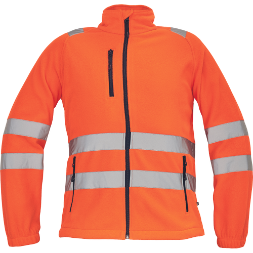 Pracovní reflexní mikina ALMERIA HV FLEECE