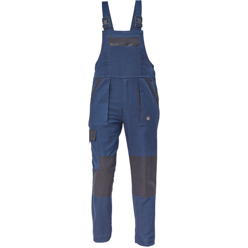 Pracovní kalhoty s laclem MAX NEO - navy / černá,