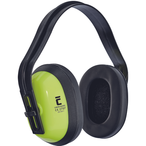 Ochranná sluchátka CIRON BASIC Hi-Viz - hv žlutá, 