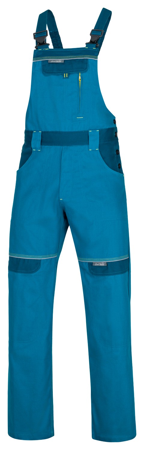 Pánské pracovní kalhoty s laclem ARDON® COOL TREND - středně modrá,