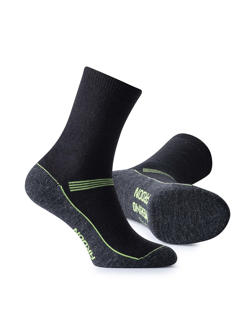 Vysoké ponožky ARDON® MERINO - černá,