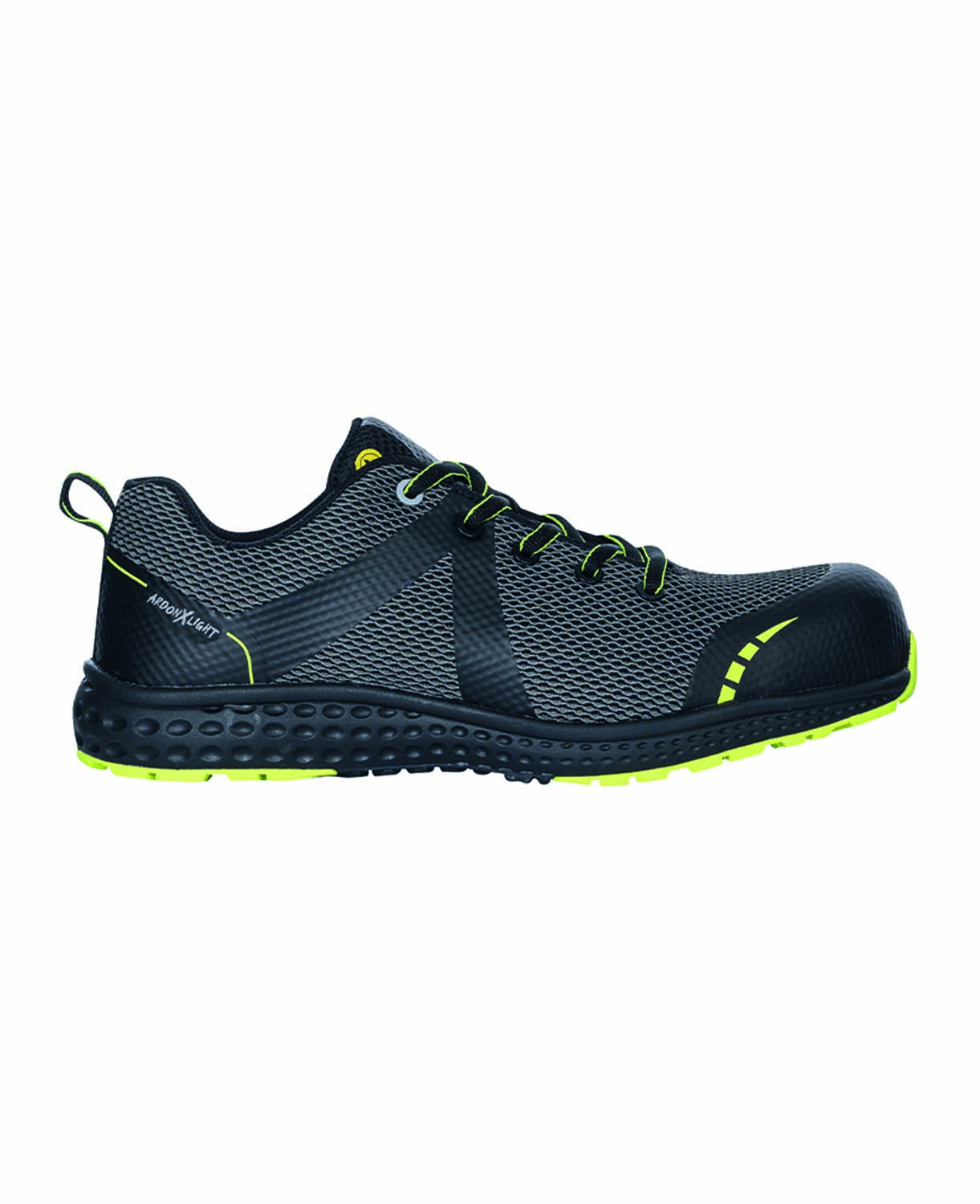 Bezpečnostní obuv ARDON® XLIGHT YELLOW ESD S1P - černá,