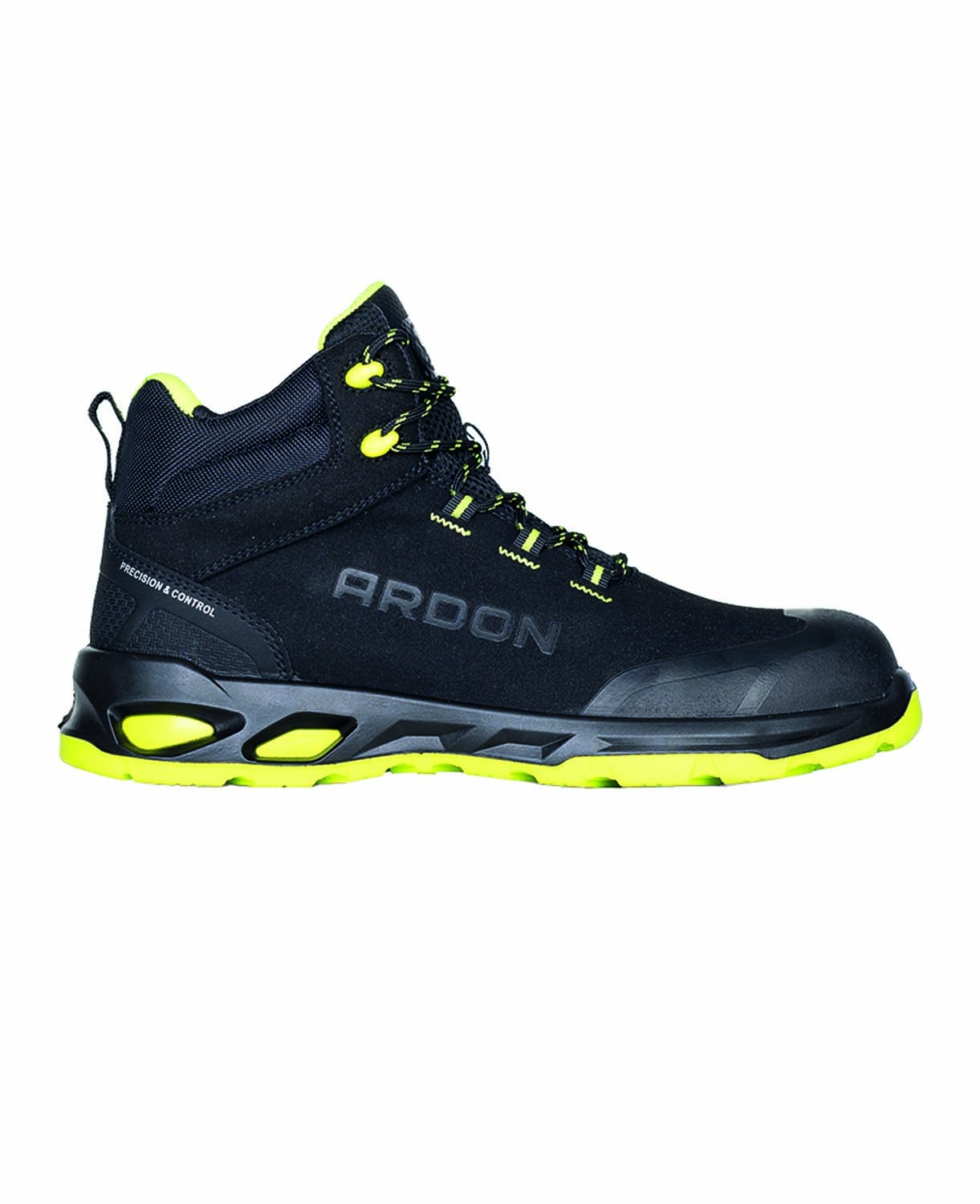 Bezpečnostní kotníková obuv ARDON® BRIMIC HIGH S3S ESD - černá,