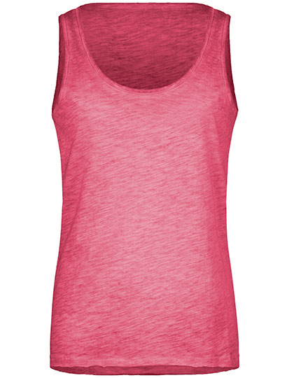 Women's Short Sleeve T-Shirt James&Nicholson Ladies´ Slub-Top