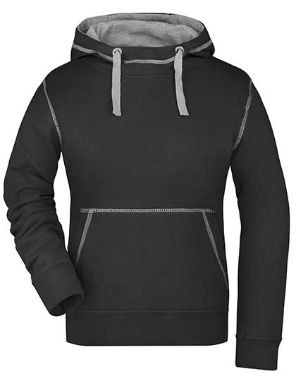 Classic Women's Sweatshirt James&Nicholson Ladies´ Lifestyle Hoody