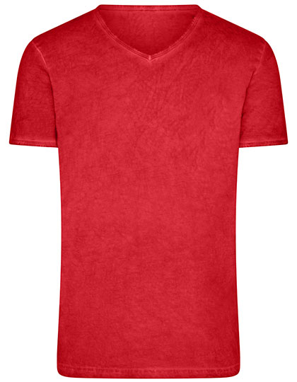 Men's Short Sleeve T-Shirt James&Nicholson Men´s Gipsy T-Shirt Chili