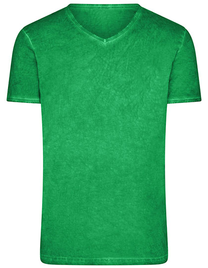 Men's Short Sleeve T-Shirt James&Nicholson Men´s Gipsy T-Shirt Fern Green