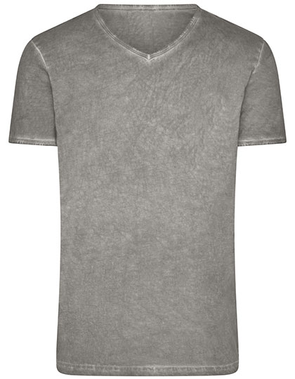 Men's Short Sleeve T-Shirt James&Nicholson Men´s Gipsy T-Shirt Grey