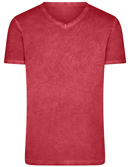Men's Short Sleeve T-Shirt James&Nicholson Men´s Gipsy T-Shirt Red