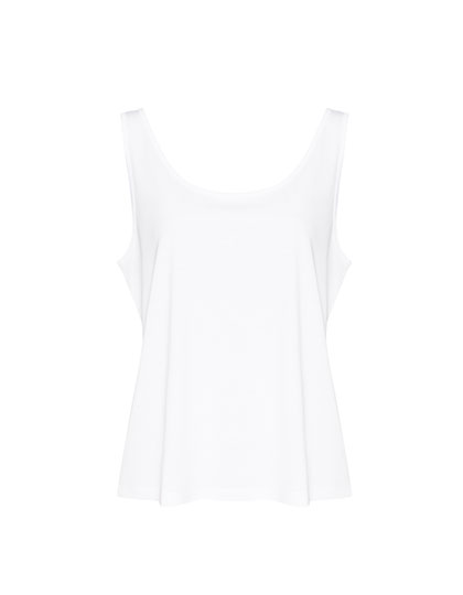 Women's Short Sleeve T-Shirt Just Ts Women´s Tank Top White