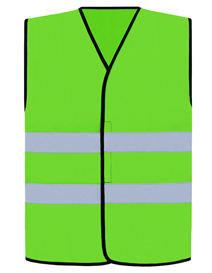 Vesta Korntex Comfort Safety Vest Soltau CO² Neutral Neon Green