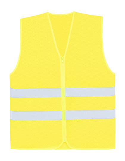 Vest Korntex Comfort Mesh Safety Vest Rhodes CO² Neutral Signal Yellow