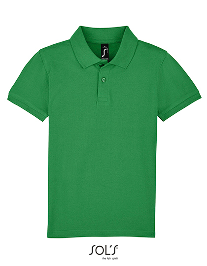 Dětská polokošile s krátkým rukávem SOL´S Kids´ Perfect Polo Kelly Green