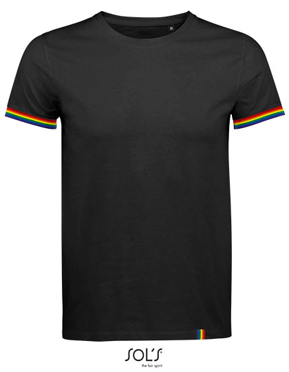 Men's Short Sleeve T-Shirt SOL´S Men´s Short Sleeve T-Shirt Rainbow