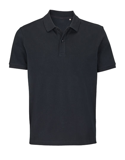 Men's Short Sleeve Polo SOL´S Unisex Polo Shirt Pegase Black