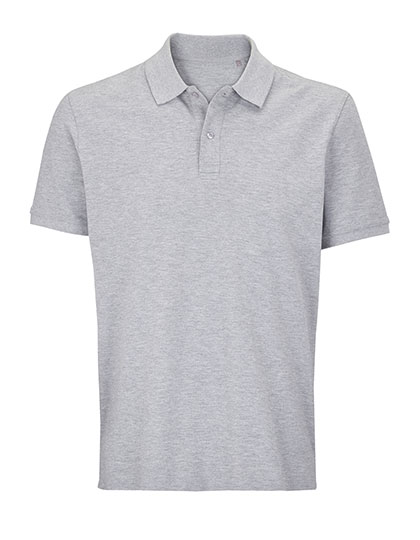 Men's Short Sleeve Polo SOL´S Unisex Polo Shirt Pegase Grey Melange