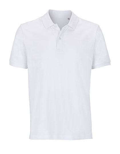 Men's Short Sleeve Polo SOL´S Unisex Polo Shirt Pegase White