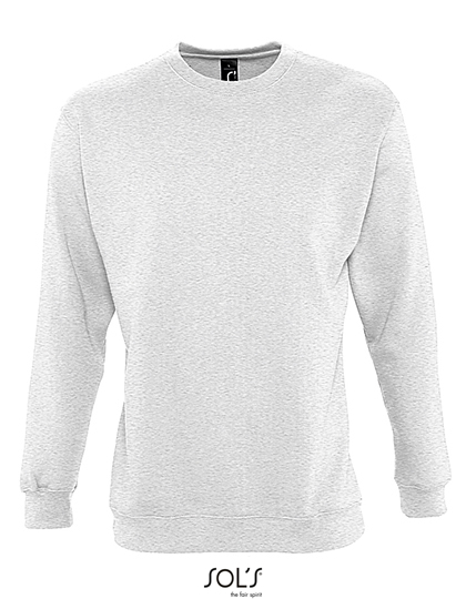 Classic Men's Sweatshirt SOL´S Unisex Sweatshirt Supreme Ash (Heather)