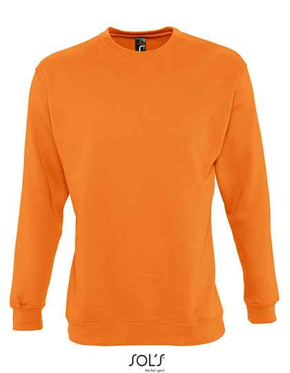 Classic Men's Sweatshirt SOL´S Unisex Sweatshirt Supreme Orange