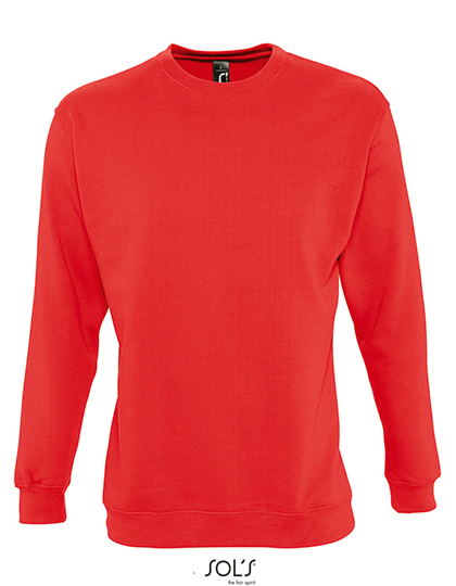 Classic Men's Sweatshirt SOL´S Unisex Sweatshirt Supreme Red